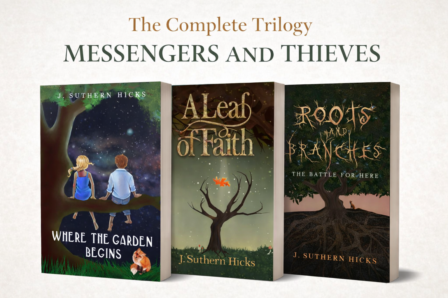 Messengers and Thieves – Complete Signed Trilogy Set