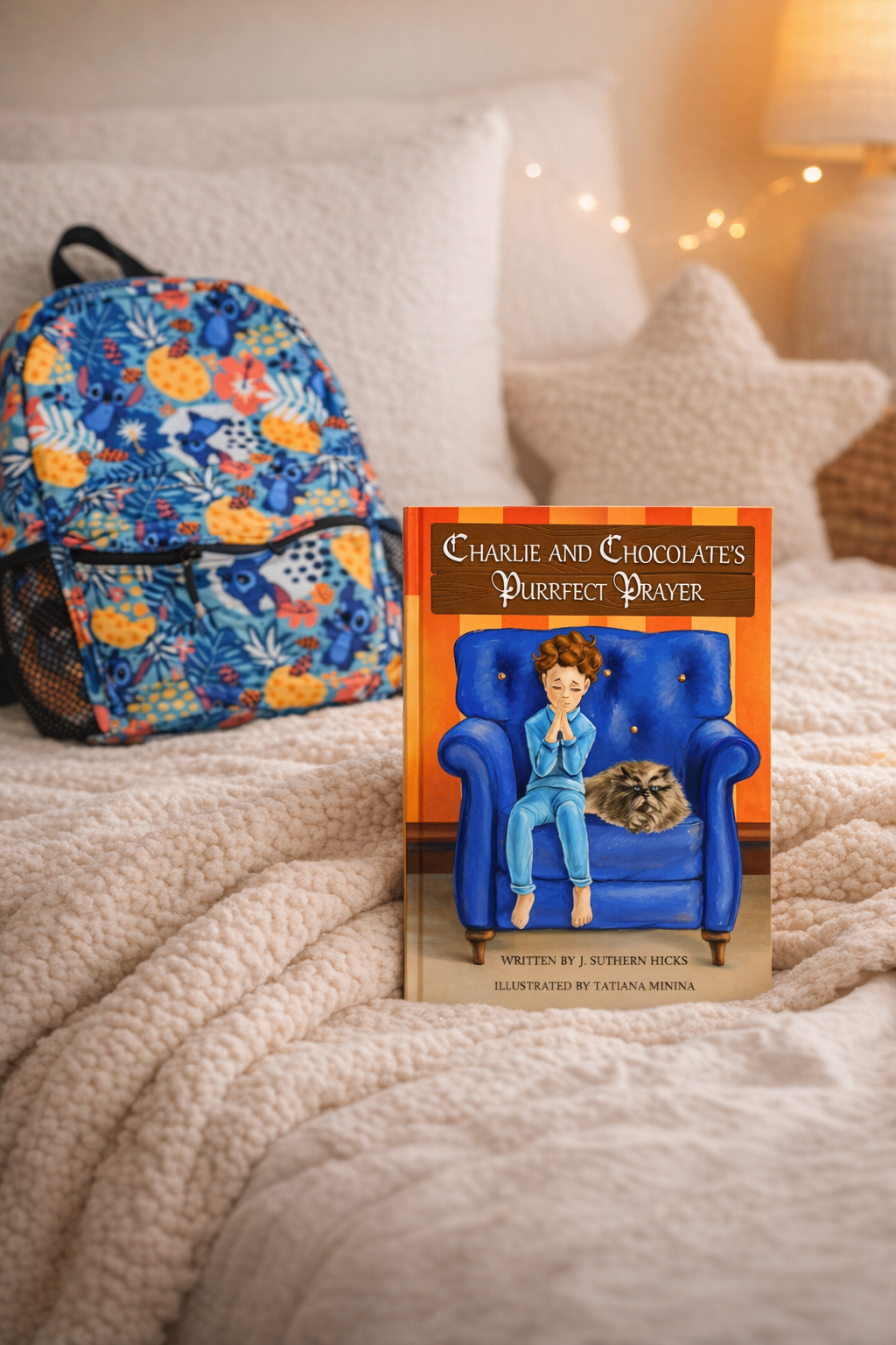 Charlie and Chocolate’s Purrfect Prayer + Backpack Gift Bundle