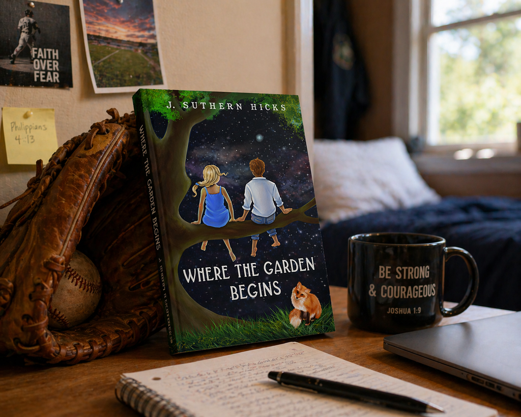 Where the Garden Begins (Christian Fantasy – Messengers and Thieves Book 1)