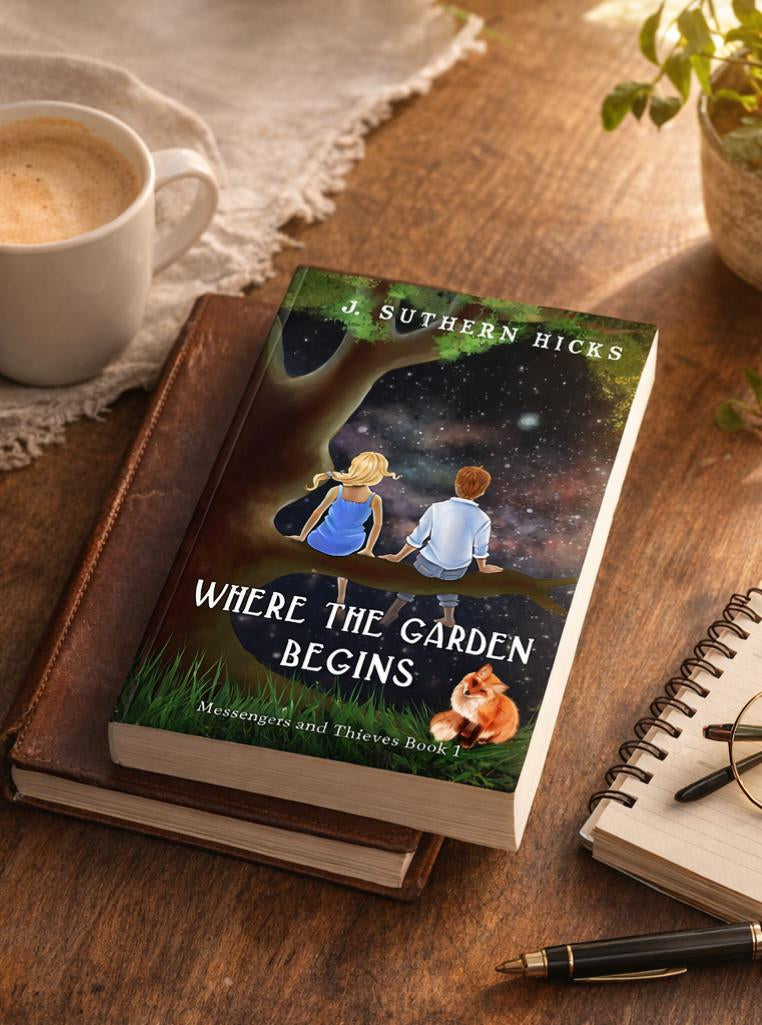 Where the Garden Begins (Christian Fantasy – Messengers and Thieves Book 1)